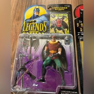 Legends of Batman Crusader Robin Action Figure Collectible Toy Kenner 1995 Rare
